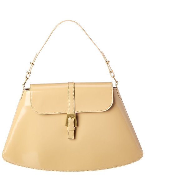 By FAR Portia Leather Shoulder Bag - Picture 1 of 5